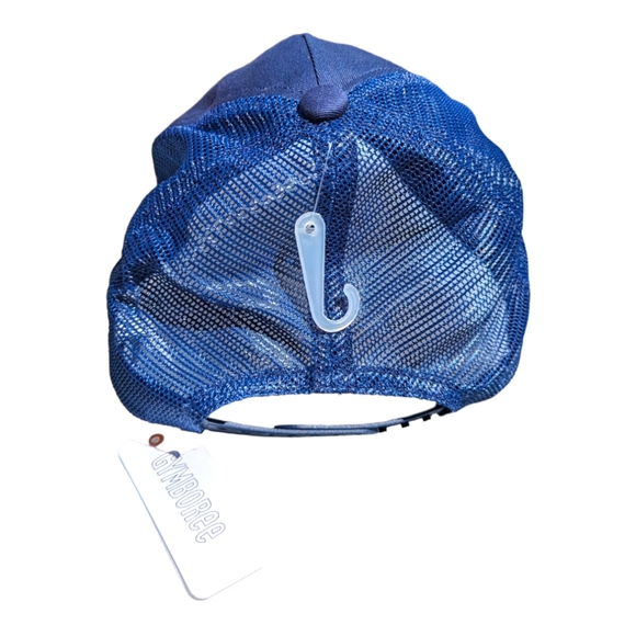 Gymboree Blue/Red "DUDE" Graphic Trucker Snap Hat - Picture 4 of 7